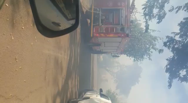  اندلع بمنطقة وعرية في معالي يوسف واخلاء مباني